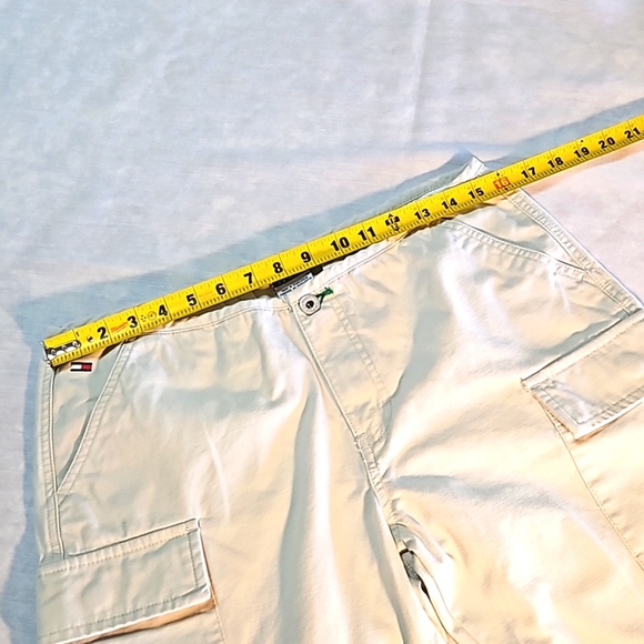 Tommy Jeans Size 11 EUC  Side Pockets Khaki - Picture 3 of 7